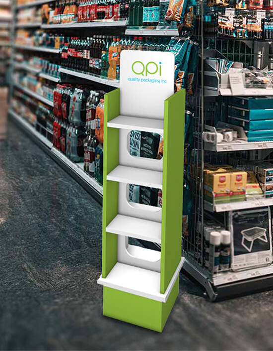 Why choose qpi point of purchase displays